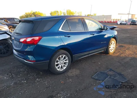 2020 Chevrolet Equinox Fwd Lt 1.5L Turbo из США, поврежденный, VIN 3GNAXKEV8LL179483